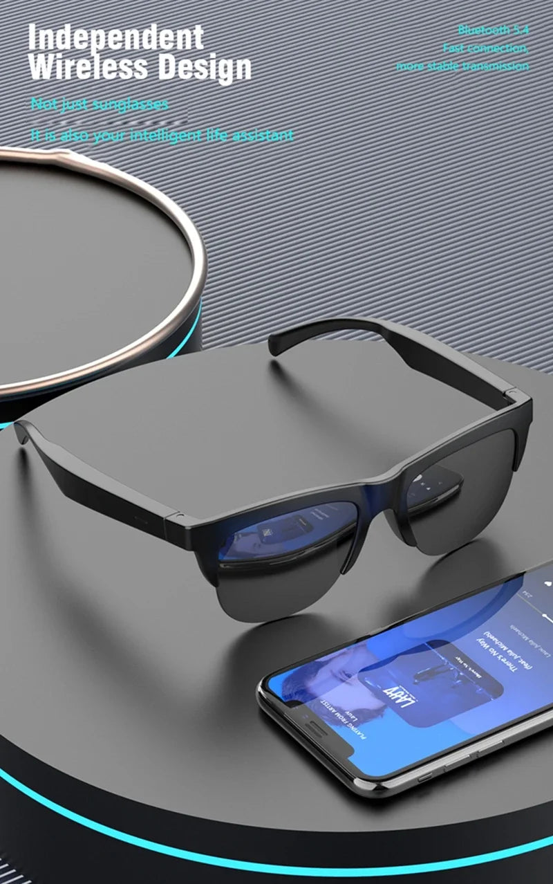 Lenovo Sport HIFI Glasses — Bluetooth, UV & Hands-Free