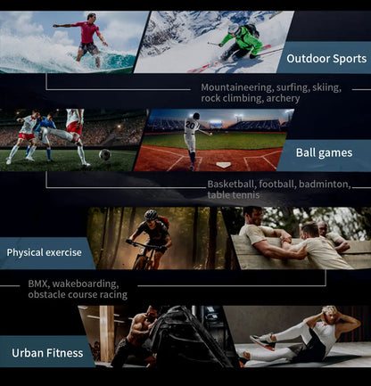 Smartwatch GUHUAVMI HT33 — AMOLED Saphir 1,7", Batterie 1100mAh, 100+ Sports, IP68