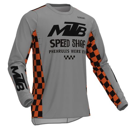 Maillots de cyclisme de Motocross à manches longues pour hommes descente VTT chemises vtt tout-terrain DH vélo vélo Jeresys vêtements
