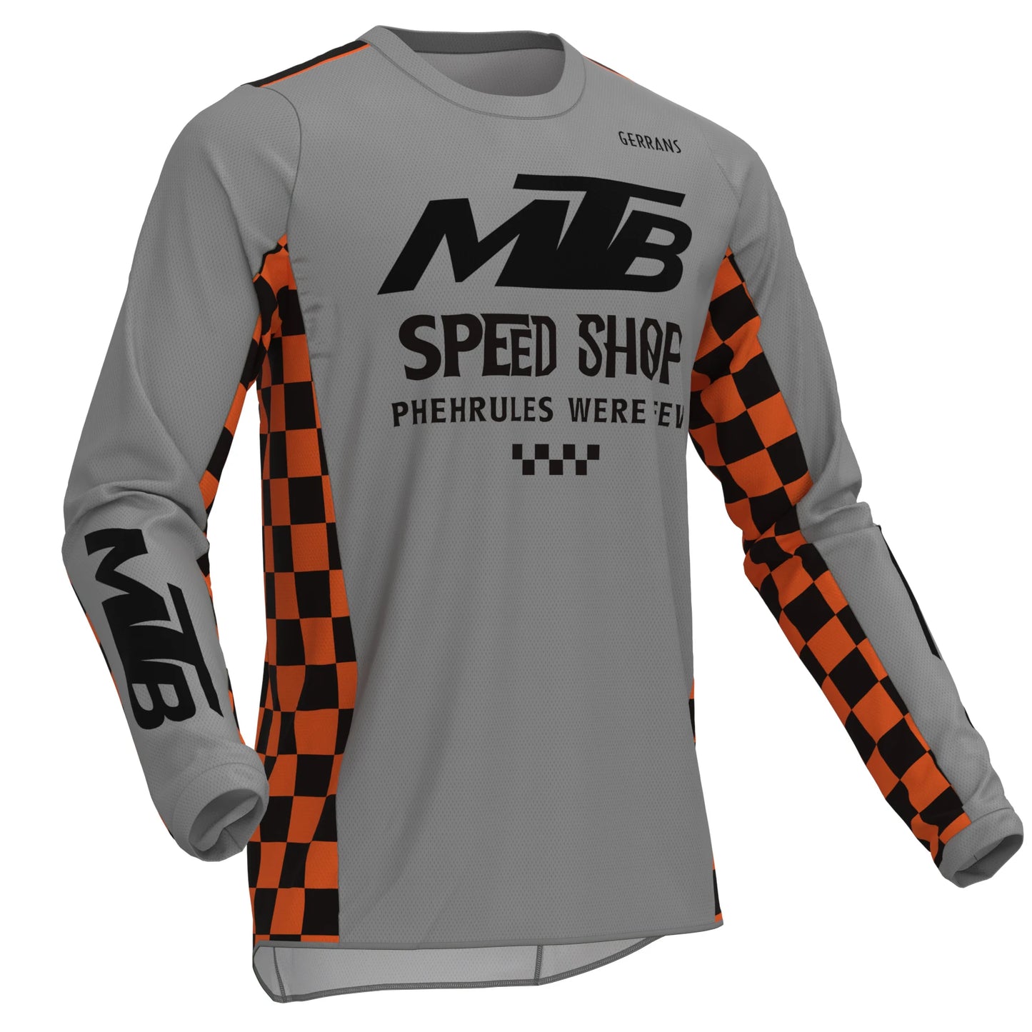 Men's Long Sleeve Cycling Jersey — MTB Downhill Shirt | TechNova X
