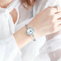 Montre Bracelet Jonc Femme Quartz YIKAZE — Acier Inoxydable, Style Rétro Luxe, 14 Coloris
