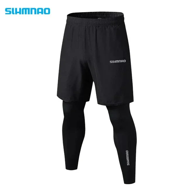 Men's Stretch Cycling Pants — Quick-Dry Running & Outdoor Tights | TechNova X