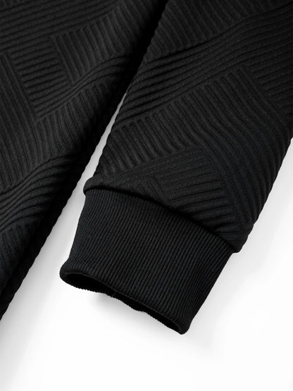 Sweat-shirt Col Rond Homme — Polyester & Élasthanne | Sans Capuche | Couleur Unie | Casual | 4 Coloris | S à 3XL