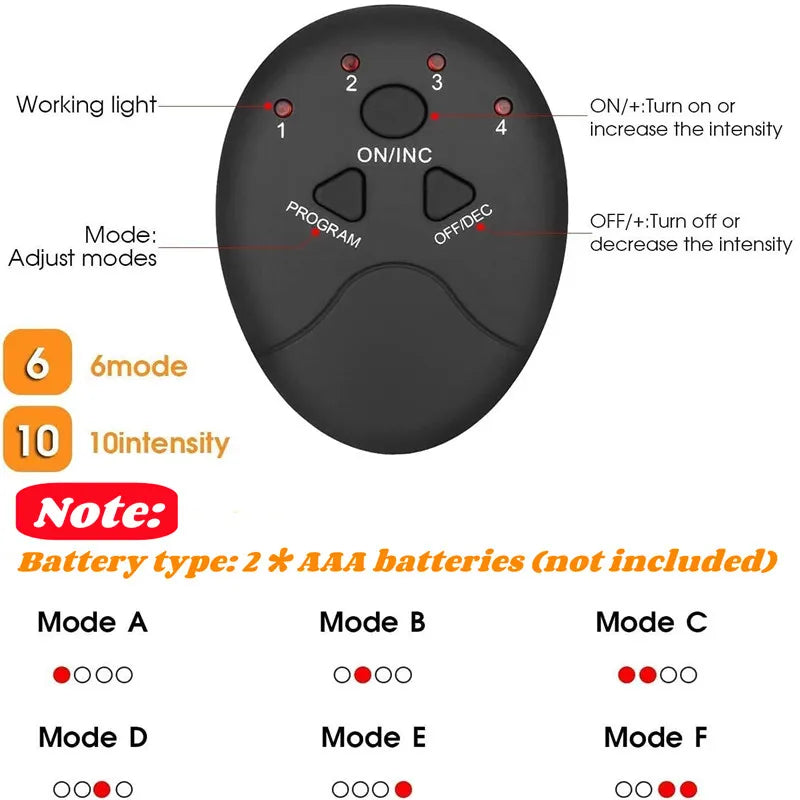 EMS Buttocks Trainer 6 Modes — Hip Lifting & Shaping | TechNova X