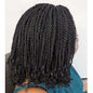 Nouvelle boîte de perruques tressées synthétiques pour femmes noires, perruques africaines tressées au Crochet, résistantes à la chaleur, courtes et crépues