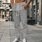 Pantalon de Jogging Homme Couleur Unie — Style Américain | Coupe Ample | Cordon de Serrage | Poches | 5 Coloris | S–XXXL