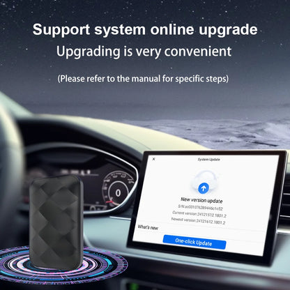 XUDA Android14 sans fil CarPlay/Android Auto 3in1 nouveau CarPlay Ai Box 4 cœurs 4GB RAM + 64GB ROM Plug and Play Transmission Stable