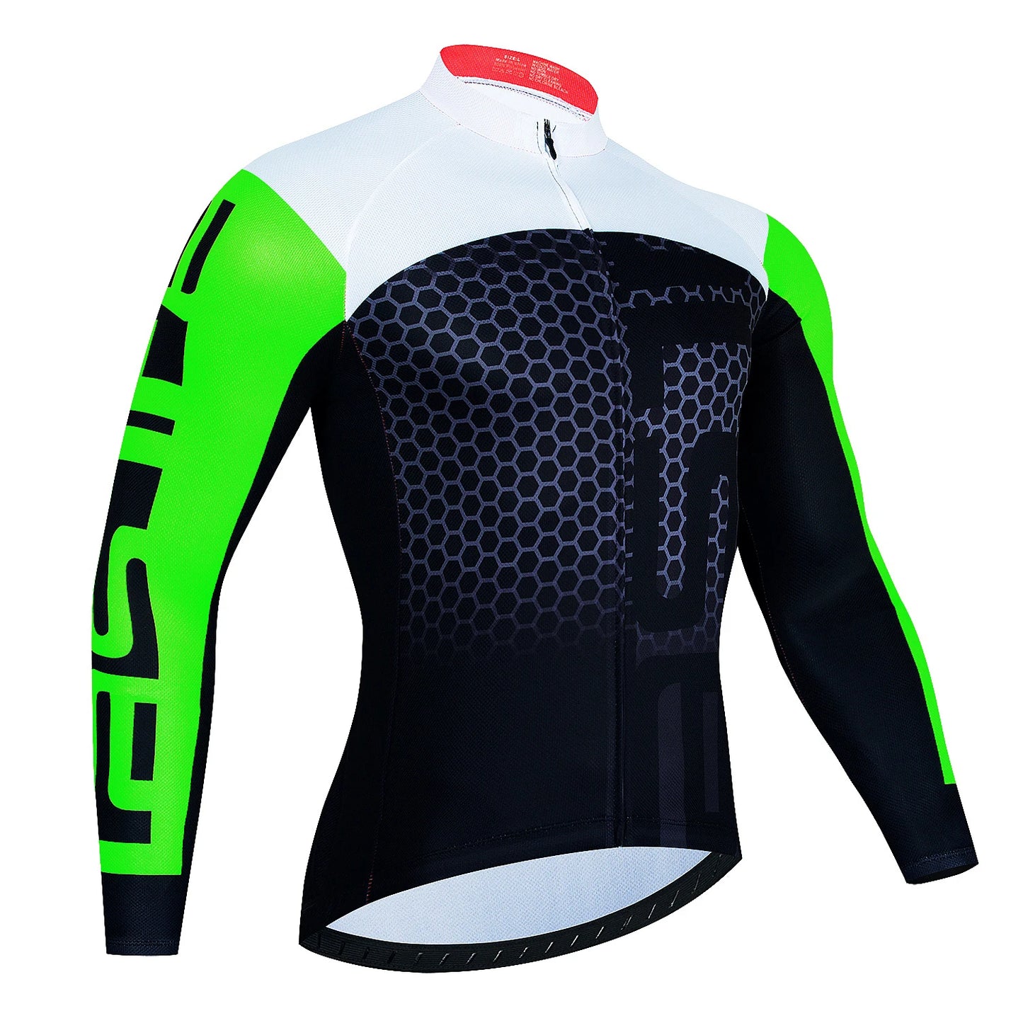Men's Long Sleeve Cycling Jersey — Breathable Road & MTB Shirt | TechNova X