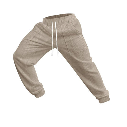 Pantalon Jogging Homme — Coupe Ample | Ceinture Élastique & Cordon | Poches | Casual | 5 Coloris | S à XXXL