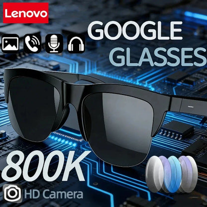 Lenovo Sport HIFI Glasses — Bluetooth, UV & Hands-Free