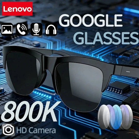 Lunettes Lenovo Sport HIFI — Bluetooth, UV & Mains Libres