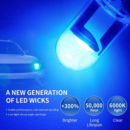 T10 W5W COB LED Car Bulbs — Interior Lights 12V (Pack of 10) | TechNova X