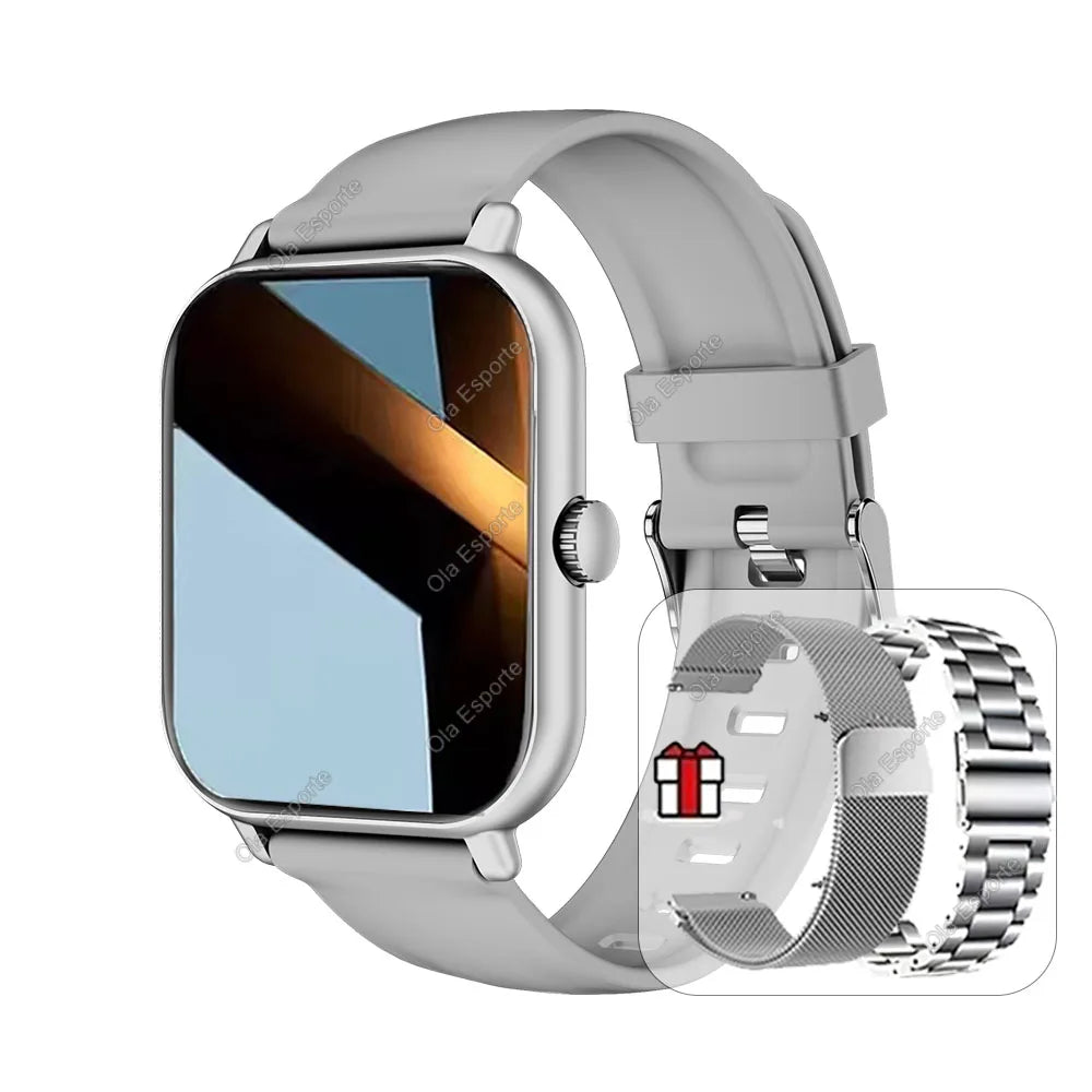 Montre Connectée 2026 Femme & Homme — Écran 2,01", Appels Bluetooth 5.0, Suivi Santé & Sport, 9 Coloris | TechNova X