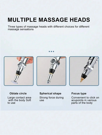 Stylo Méridien Énergétique — Massage Acupression & Relaxation Profonde | TechNova X
