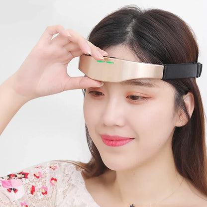 Masseur de Tête EMS — Soulagement Migraine & Aide au Sommeil | TechNova X
