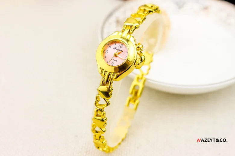 Montre Femme Quartz Rétro Chiffres Romains MOONBIFFY — Bracelet Acier Inox, Style Vintage Luxe, 11 Coloris