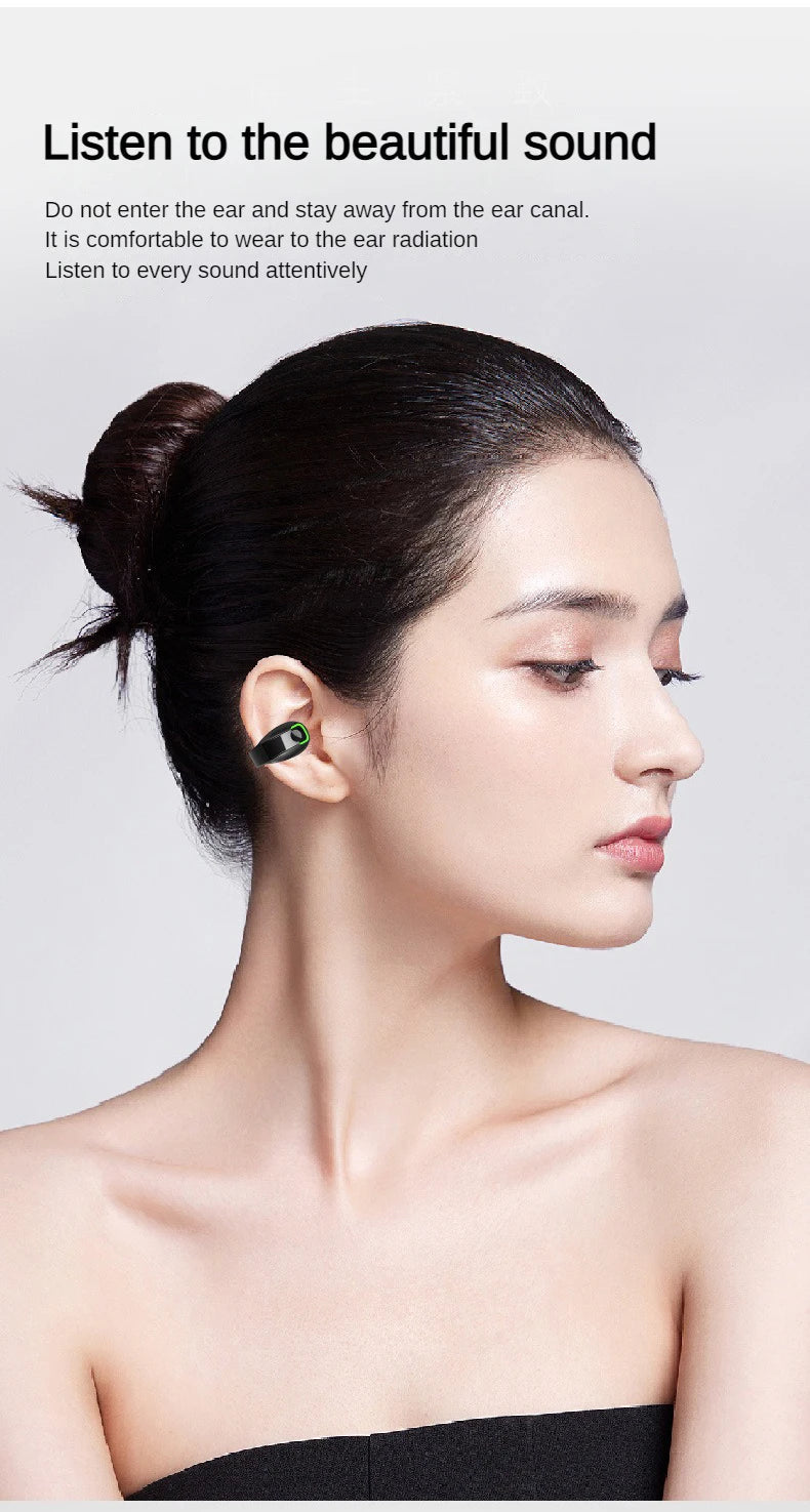 SHUKE GD28 OWS Clip Earphones — Bluetooth 5.3, ANC, IPX7, 688h Standby