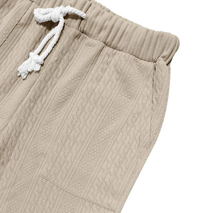 Pantalon Jogging Homme — Coupe Ample | Ceinture Élastique & Cordon | Poches | Casual | 5 Coloris | S à XXXL