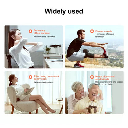 Masseur de cou EMS, Mini Patch de soulagement de la douleur musculaire du dos Cervical, tapis stimulateur, outil de soins de santé Portable pour les jambes et le corps