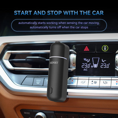 Diffuseur Parfum Voiture Électrique Sans Eau — Clip Ventilation USB & Huile Essentielle