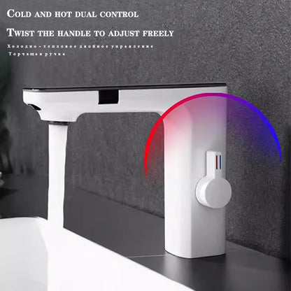 Robinet Capteur Sans Contact — Affichage Numérique de Température | TechNova X