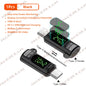 Adaptateur USB 4.0 Type C avec affichage numérique PD240W 80Gbps 8K @ 60Hz, adaptateur USB C mâle vers femelle pour Macbook iPhone Samsung Xiaomi
