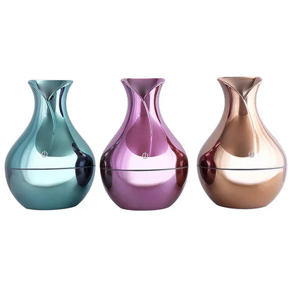 Diffuseur Arôme USB 130ml — Humidificateur Ultrasonique & Lumière LED 7 Couleurs