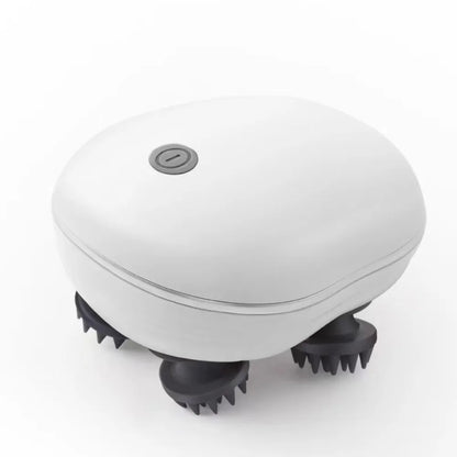 Masseur musculaire masseur de tête électrique cuir chevelu Relax pétrissage masseur de cuir chevelu Rechargeable Vibration tête Machine de Massage cadeau
