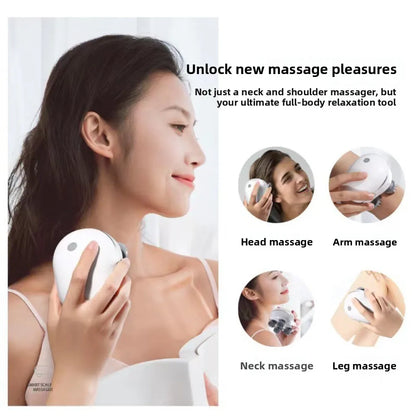 Masseur musculaire masseur de tête électrique cuir chevelu détendre Vibration masseur de cuir chevelu pétrissage Machine de Massage de tête Rechargeable femmes/hommes