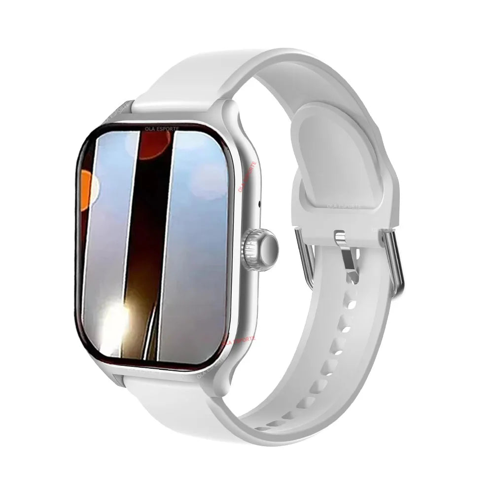Montre Connectée 2026 Femme & Homme — Écran 2,01", Appels Bluetooth 5.0, Suivi Santé & Sport, 9 Coloris | TechNova X