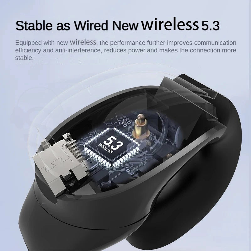 SHUKE GD28 OWS Clip Earphones — Bluetooth 5.3, ANC, IPX7, 688h Standby