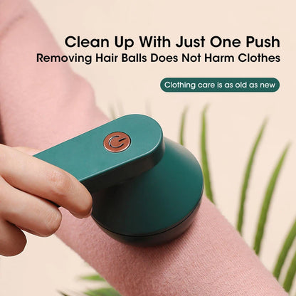 Rasoir Anti-Peluches 6 Lames Premium — Écran LED, 4H d'Autonomie & Aspiration Intégrée