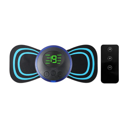 Mini masseur de cou électrique Portable EMS, civière de cou pour soulager la douleur musculaire cervicale et Patch de Massage de Relaxation des épaules
