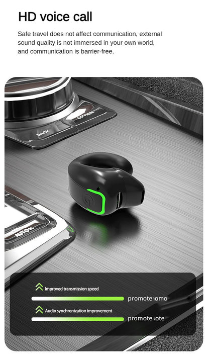 SHUKE GD28 OWS Clip Earphones — Bluetooth 5.3, ANC, IPX7, 688h Standby