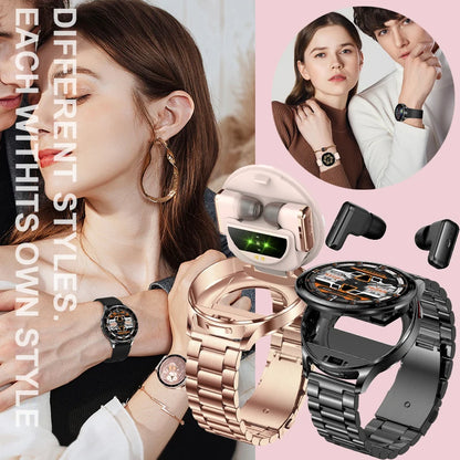 Smartwatch 2-en-1 DAORKOW T97 — Écouteurs TWS Intégrés, Écran 1,39" HD, Bluetooth 5.2, Étanche