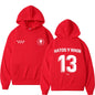 Sweat à Capuche Hip-Hop Streetwear Unisexe — Motif Imprimé | Style Gothique & Punk | Ample | 10 Coloris | S à XXXL