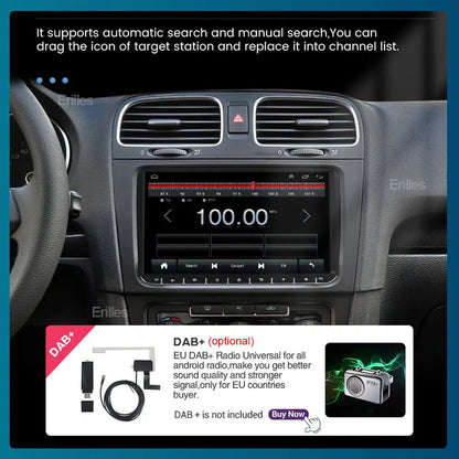 Android 15 pour Volkswagen Amarok 1 2016 - 2020 Navigation GPS Sans Fil Carplay Auto Autoradio Multimédia 4G Wifi NON 2DIN