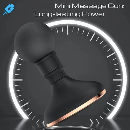 Mini masseur électrique, pistolet de massage de poche, outil de massage des muscles du cou et de la taille, massage par vibration, peut détendre tout le corps