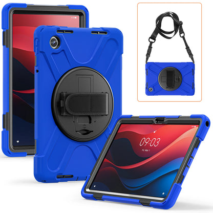 Pour Lenovo Xiaoxin Pad 2024 Tab M11 TB-330FU TB-331FC 11 pouces étui robuste housse hybride avec bandoulière antichoc Capa