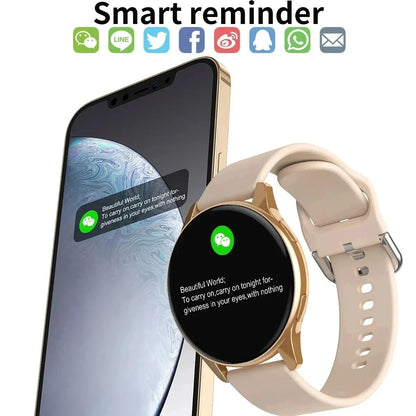 Smartwatch LIGE 0392 — Bluetooth 5.0, Appels, IP68, Charge Magnétique, Cadran Personnalisable
