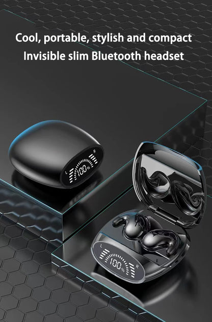 Ultra-Thin Bluetooth 5.3 Sleep Headphones — Invisible, IPX7 Waterproof | TechNova X
