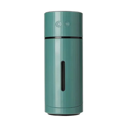 Humidificateur Diffuseur Sans Fil 260ml — Nano-Spray, Buse 90°, Veilleuse LED & Batterie 1000mAh