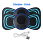 Mini masseur de cou électrique Portable EMS, civière de cou pour soulager la douleur musculaire cervicale et Patch de Massage de Relaxation des épaules