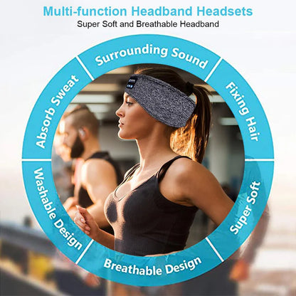 XMSJ Bluetooth Sleep Headband — Wireless Mask & Headphones | TechNova X