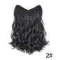 Extension Capillaire Synthétique Bouclée Forme V — 20 Pouces, 4 Clips, Fibre Haute Température, 7 Teintes | TechNova X