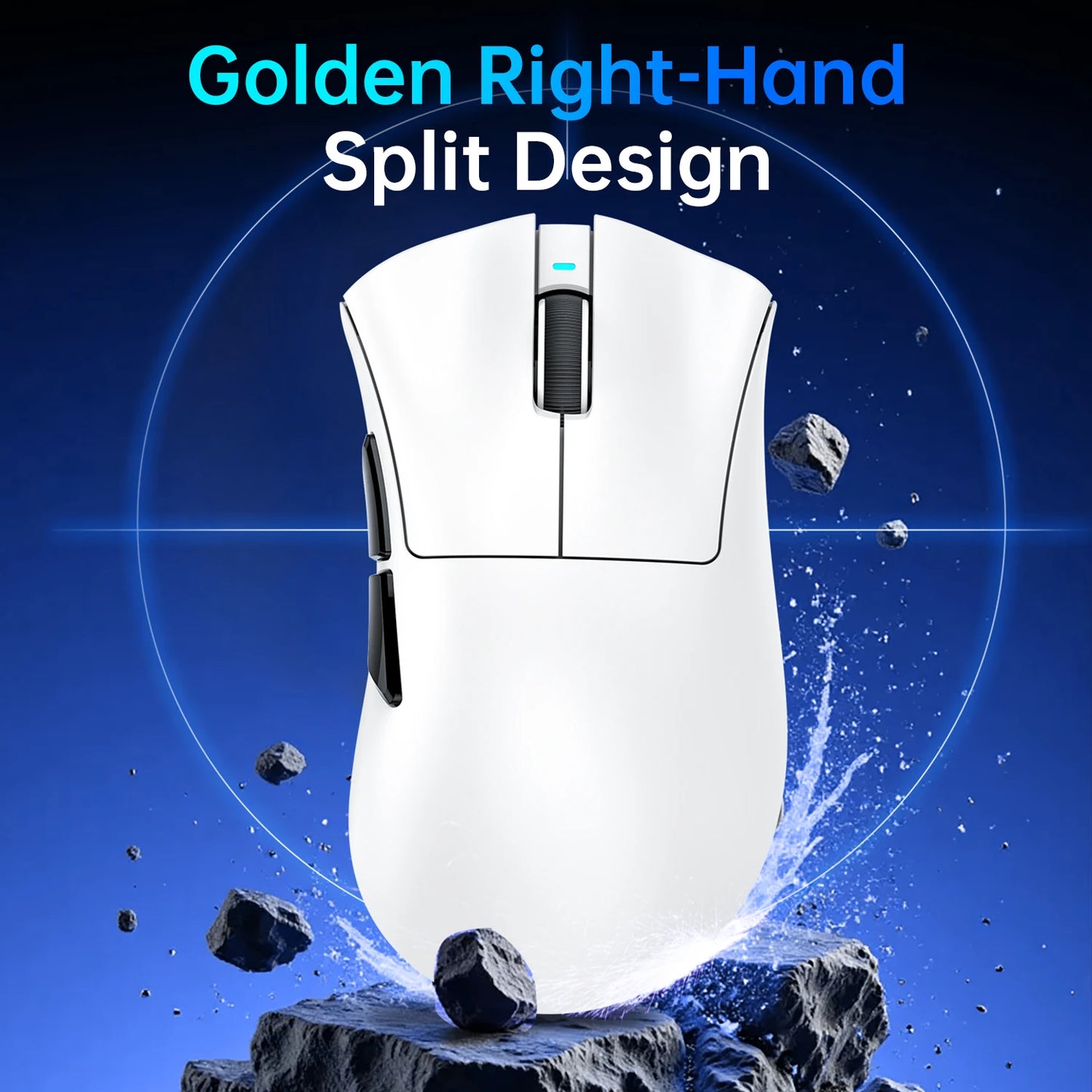 Souris de jeu sans fil Attack Shark V3 PRO, tri-mode 2.4G/BT/filaire, ultra-légère, PAW3311, 26000 DPI