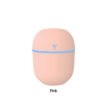 Mini Humidificateur Ultrasonique 220ml — Veilleuse LED, 2 Modes de Brume & Arrêt Auto 3,5h