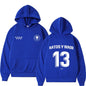 Rappeur NATOS WAOR 13 sweats hommes femmes mode Hip-hop pull automne hiver ample décontracté gothique Punk survêtement Streetwear