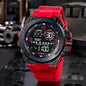 Montre électronique de sports de plein air pour hommes, réveil lumineux, montre à grand cadran