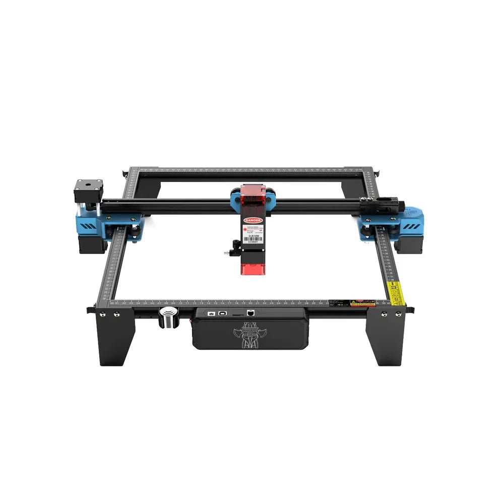 Graveur Laser deux arbres TTS 10 Pro, avec contrôle hors ligne Wifi, Machine de gravure Laser 10W pour la sculpture sur verre, métal et cuir